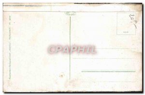 Old Postcard Aachen Rathaus Südseite