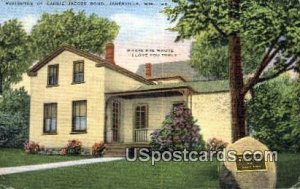 Residence of Carrie Jacobs Bond - Janesville, Wisconsin