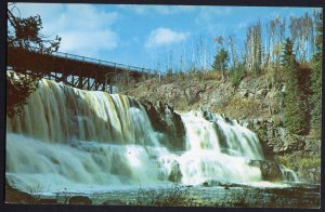 Minnesota Gooseberry Falls situated 40 miles from DULUTH on U.S. 61 Chrome