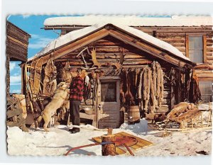 Postcard Lifestyle of the Alaskan Pioneer Alaska USA
