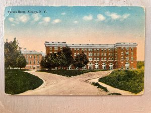 Vintage Postcard 1907-1915 Nurses Home Albany New York