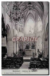 Postcard From Old Nonancourt Interieur I & # 39Eglise