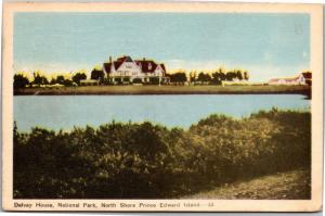 Delvey House, National Park, North Shore Prince Edward Island c1947 Postcard J17