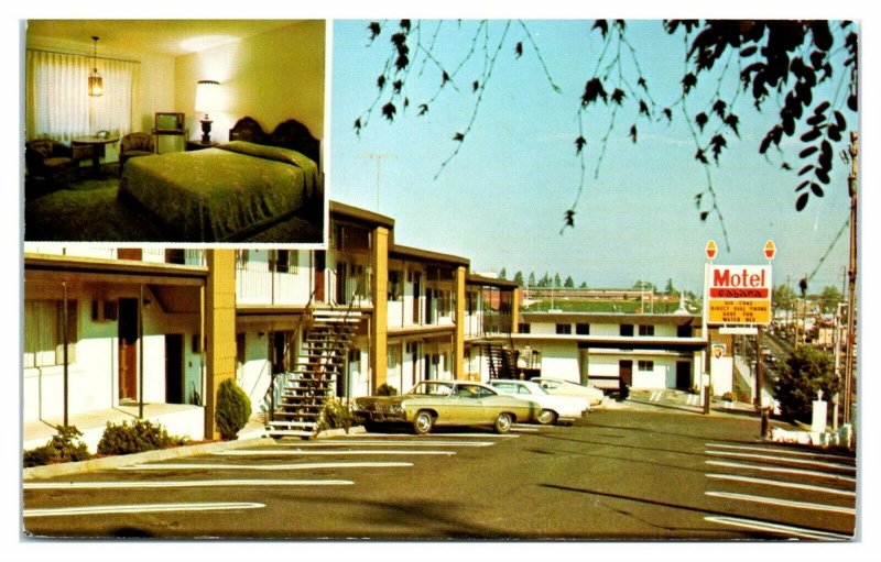 1960s/70s Cabana Motel, Portland, OR Postcard *6L(2)19