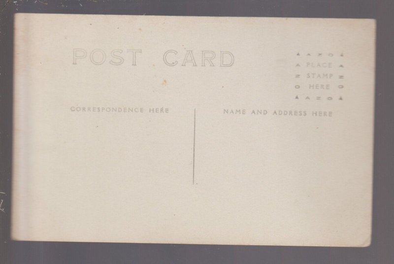 Missouri Valley IOWA RPPC 1912 BUILDING COLLAPSE Killed 1 WRONGFUL DEATH LAWSUIT