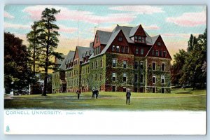 Ithaca New York NY Postcard Lincoln Hall Cornell University c1905 Tuck Art