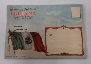 Tijuana Mexico Fold Out Views Postcard Folder J76430