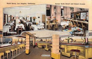 Los Angeles California Hotel Savoy Indian Room and Dining Room PC JE359943