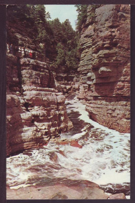 Hell's Gate Ausable Chasm NY Post Card 3003