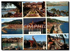 Postcard Moderne Menton