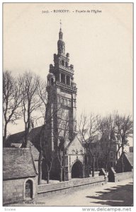 ROSCOFF, Finistere, France, 1900-1910's; Facade De L'Eglise