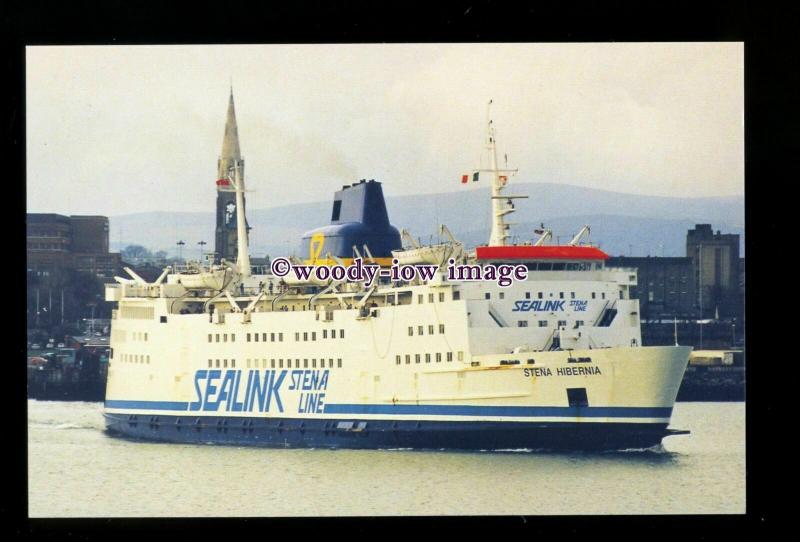 SIM0234 - Sealink-Stena Line Ferry - Stena Hibernia , built 1977 - postcard