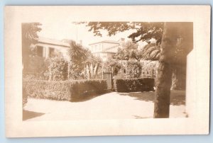 La Coruna Spain Postcard View Near Grave of Sir John Moore c1920's RPPC Photo