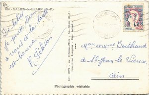 CPA SALIES-de-BEARN Scenes (1142608)