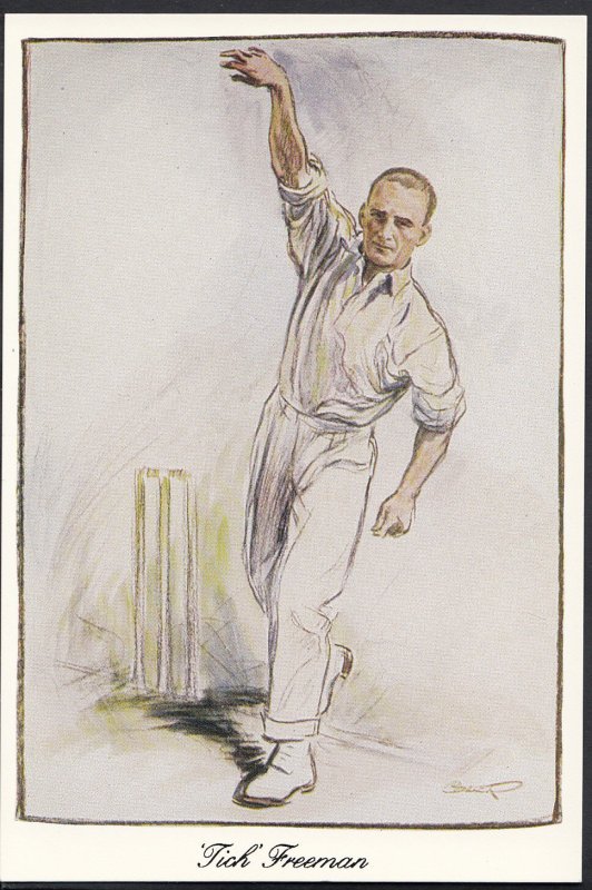 Sports Postcard - Cricket - Alfred Percy Freeman, Kent & England    EE956