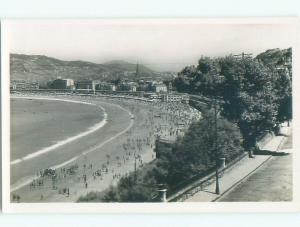 old rppc NICE VIEW San Sebastian - Donostia - Basque Spain i2139