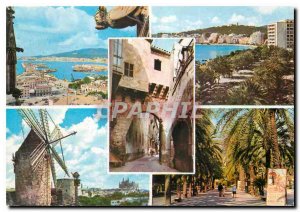 Postcard Modern Palma Mallorca