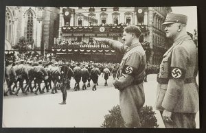 GERMAN EMPIRE THIRD REICH POSTCARD - ADOLF HITLER LEIPZIG 1933