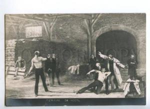 3149914 FENCING After Duel SWORDS by TEMPLE Vintage postcard