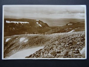 Scotland CAIRNGORMS The Summit of LAIRIG GHRU c1940's RP Postcard by J.B.White