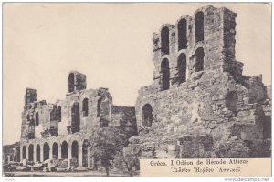 Grece. L Oden de Herode Atticus , 1890s