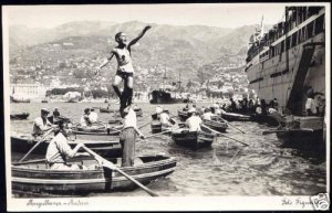 portugal, MADEIRA, Mergulhanca, Sellers (1950s) RPPC