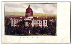 c1905 Building of State Capitol Salem Oregon OR Antique Unposted Postcard