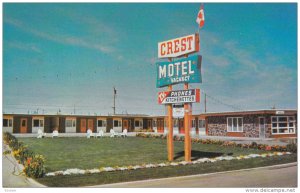 Crest Motel, LETHBRIDGE, Alberta, Canada, 40-60´s