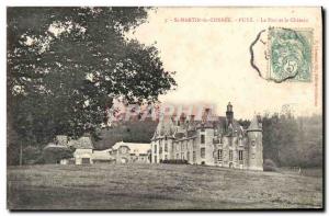 Old Postcard St Martin de Connee Puyz The Park and Chateau