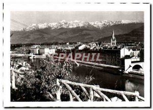 Postcard Modern Vue Generale And Grenoble Alpes
