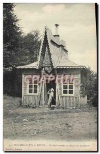 Old Postcard Bussang Full of Forest Rest House by going to Drumont