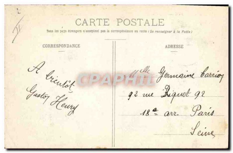 Old Postcard Bank Caisse d & # 39Epargne Commercy