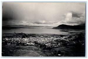 Cuzco Peru RPPC Photo Postcard Martin Chambi Photo Aerial View River c1940�...