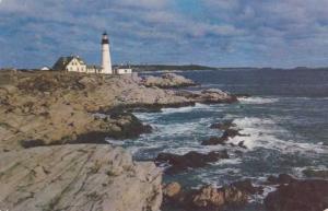 View of Portland Head Light House near Portland ME, Maine