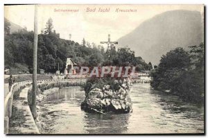 Old Postcard Bad Ischl Kreuzstein