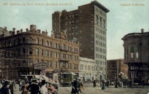 San Pablo Ave. - Oakland, California CA Postcard