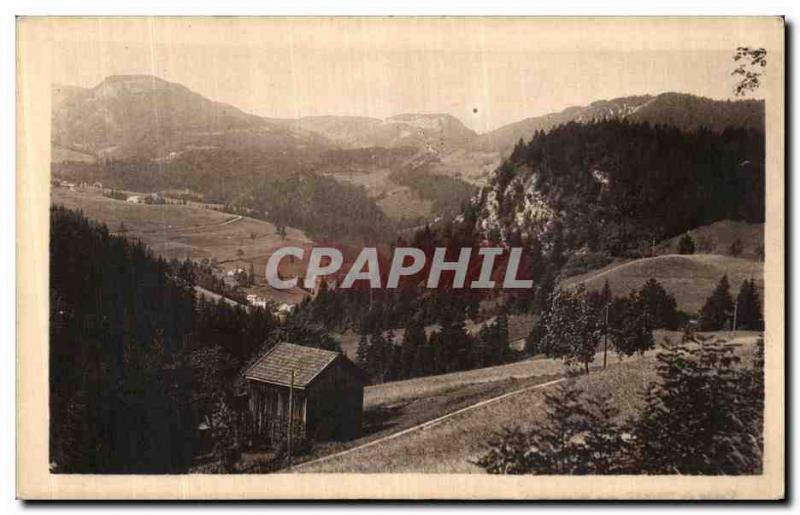 Old Postcard Vallee Morez Les Rousses