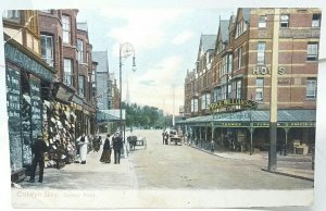 Conway Road Colwyn Bay Highly Detailed Animated Vintage Postcard Early 1900s