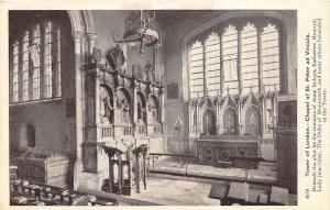 BR60711 chapel of st peter  postcard tower of london   uk