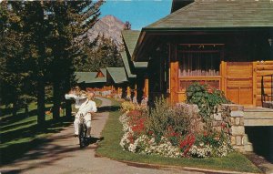 Room Service by Bicycle - Jasper Park Lodge AB, Alberta, Canada