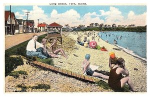 Maine York Long Beach, Bathers