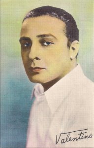 Rudolph Valentino 1920's, Studio Issued, Film Star, Hollywood, Linen PC