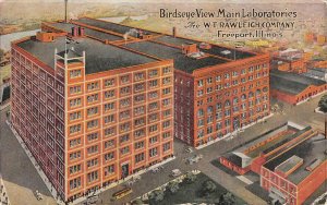 Main Laboratories W.T. RAWLEIGH CO. Freeport, IL 1908 Vintage Postcard