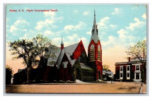 Pilgrim Congregational Church Nashua New Hampshire NH UNP DB Postcard E17