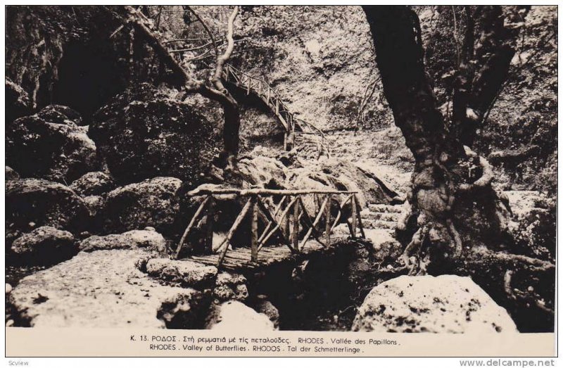 RP: Rhodes , Greece , 30-40s ; Valley of Butterflies