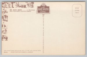 Transportation~Delta Queen Mississippi River Stern Wheeler~Vintage Postcard 