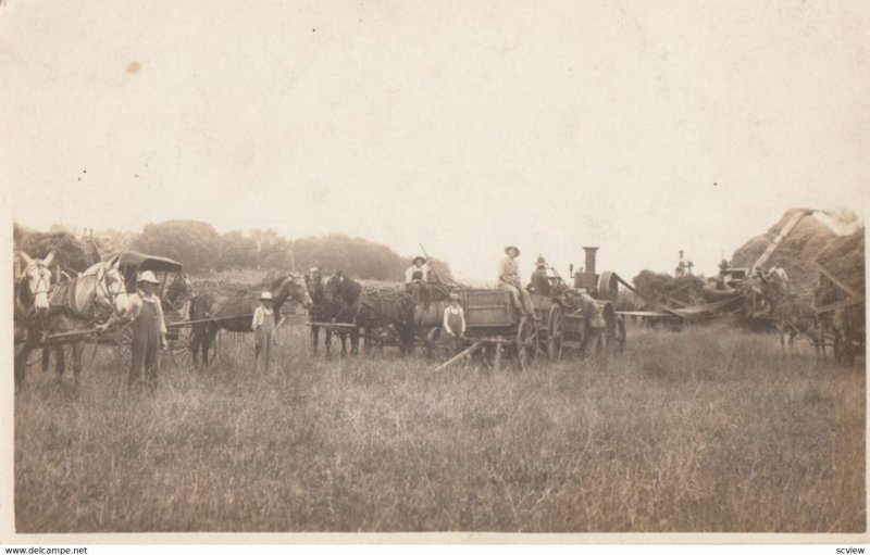 RP; TALMGE , Nebraska , 00-10s ; Harvest Scene