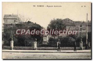 Postcard Old Nimes Square Antonin