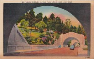 Tunnels Through Elysian Park Los Angeles Cailfornia
