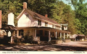 Vintage Postcard Valley Green Inn On The Wissahickon Philadelphia Pennsylvania